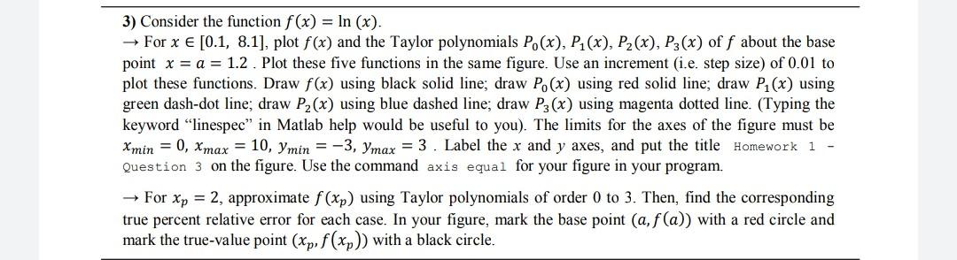  NOTE: matlab question. please write your code and share your code's