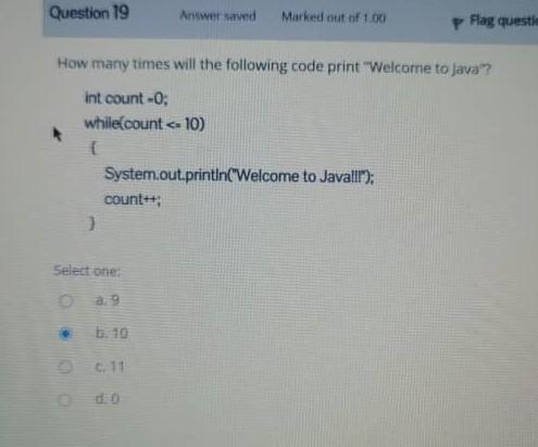 Select one: a, int i = {3, 4, 3, 2}; b. double