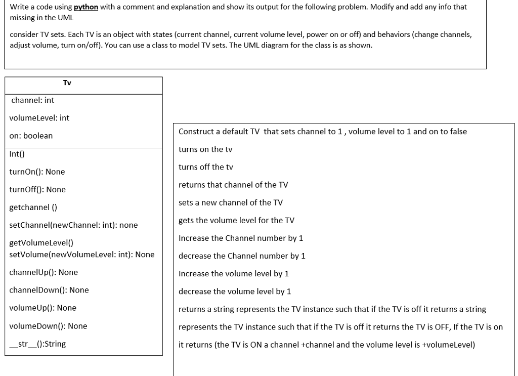  Write a code using python with a comment and explanation and