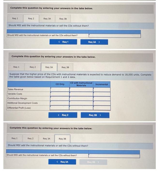 applies to the questions displayed below.] Morning Sky, Inc. (MSI), manufactures and