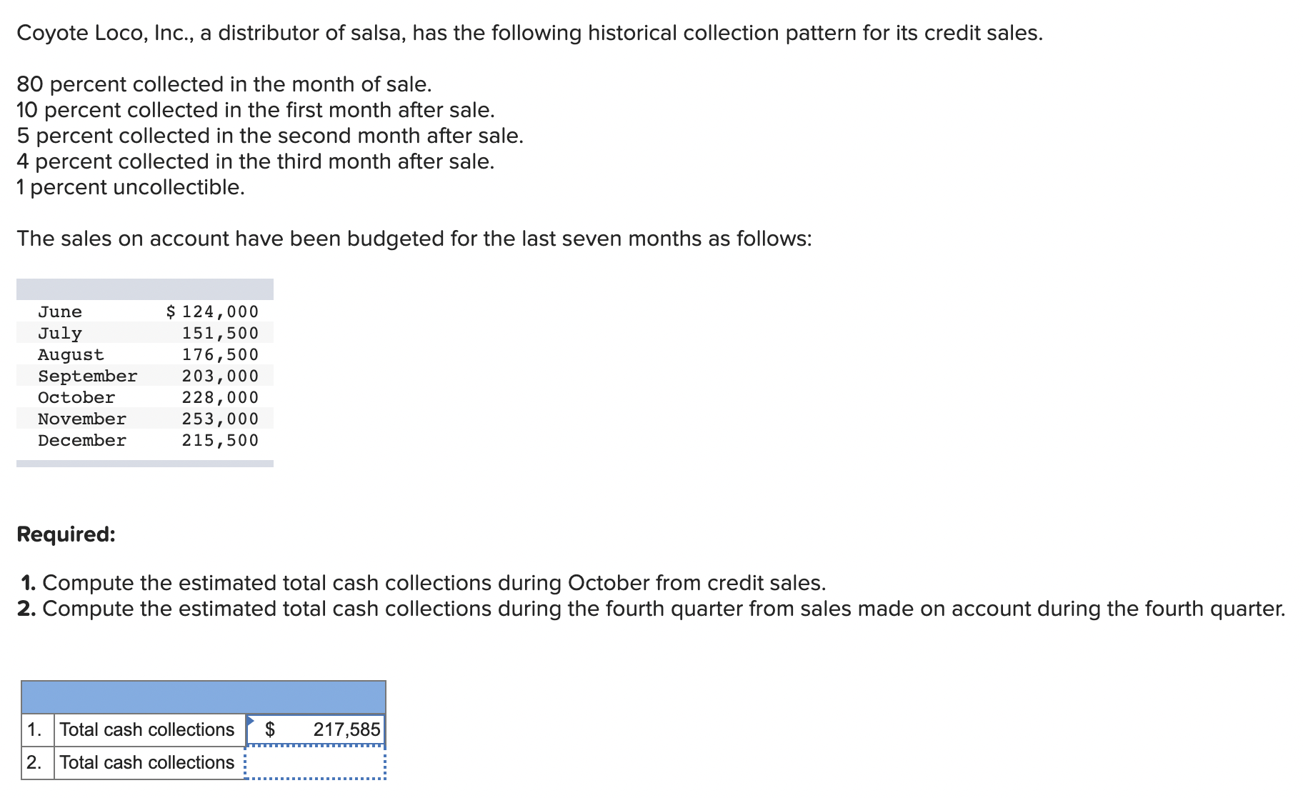 Can someone help me determine the correct response to #2? CoursHeroTranscribedText: Coyote