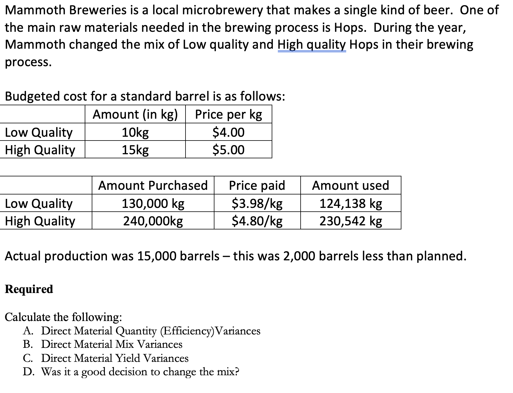 Could I get a solution to parts A, B, C, and D,