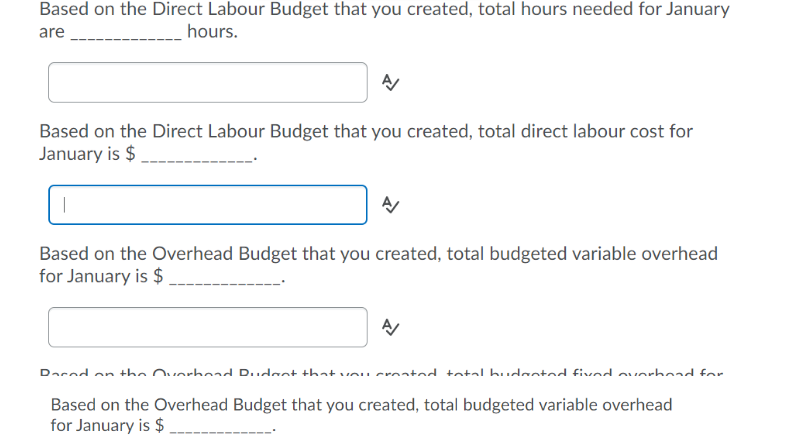 inventory is 15% of the current month's sales. Each unit requires 1.30