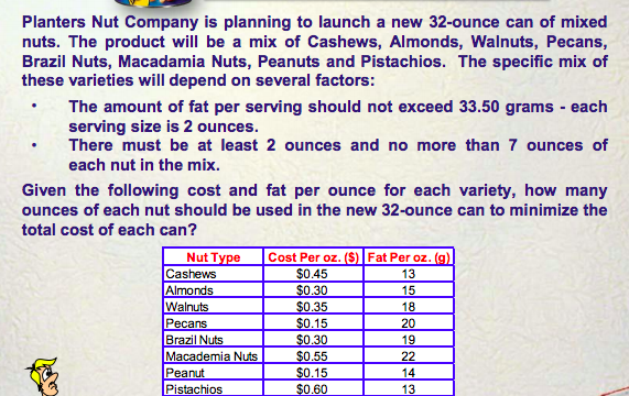 Requesting help with understanding how to input the given data in the