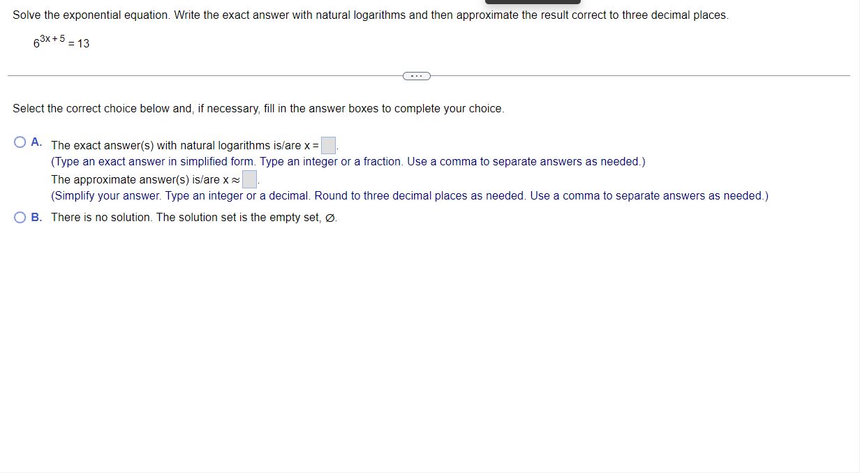 the equation for the horizontal asymptote? (Type an equation.) Write the given