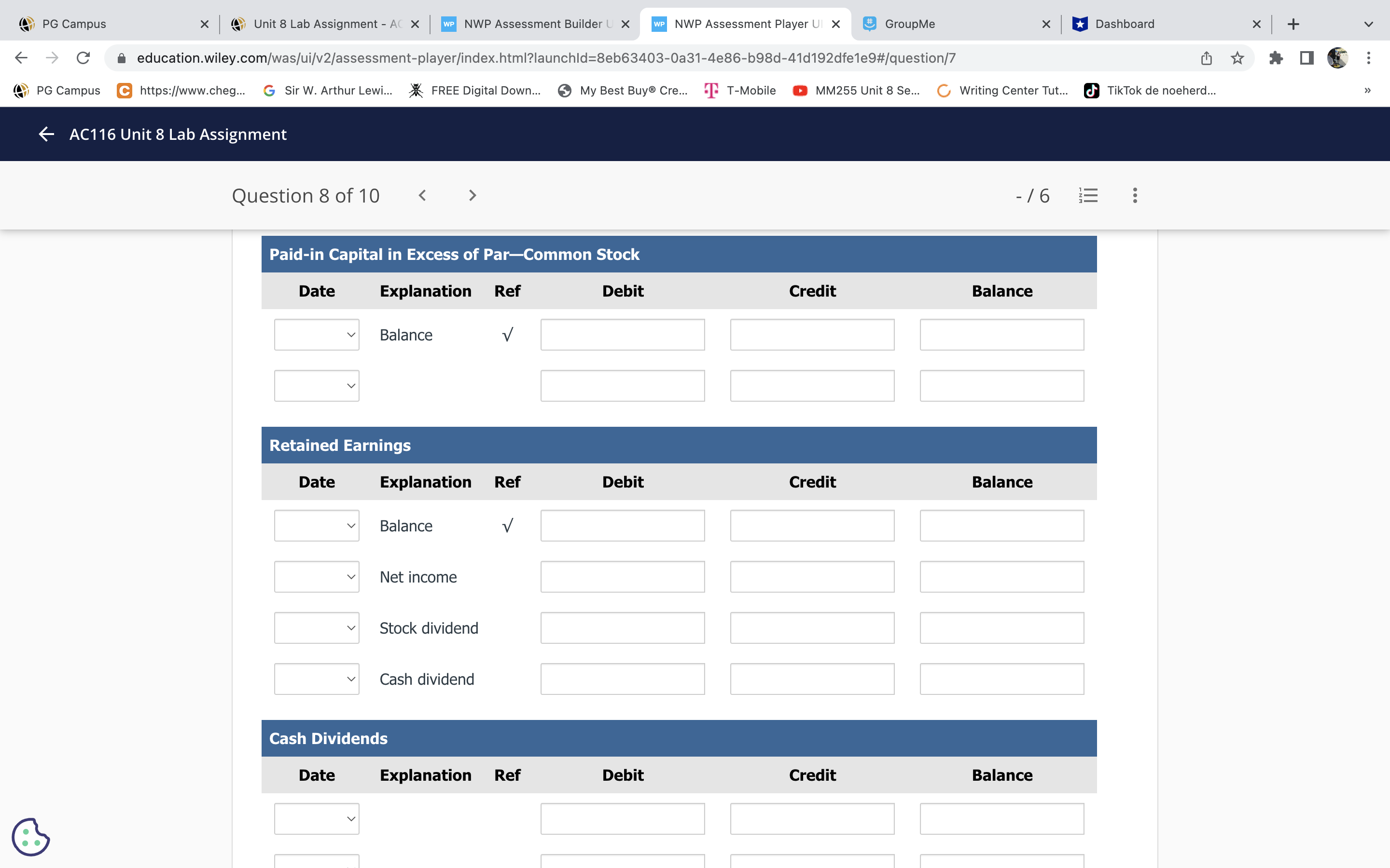 Unit 8 Lab Assignment Question 8 of 10 ... (To close net