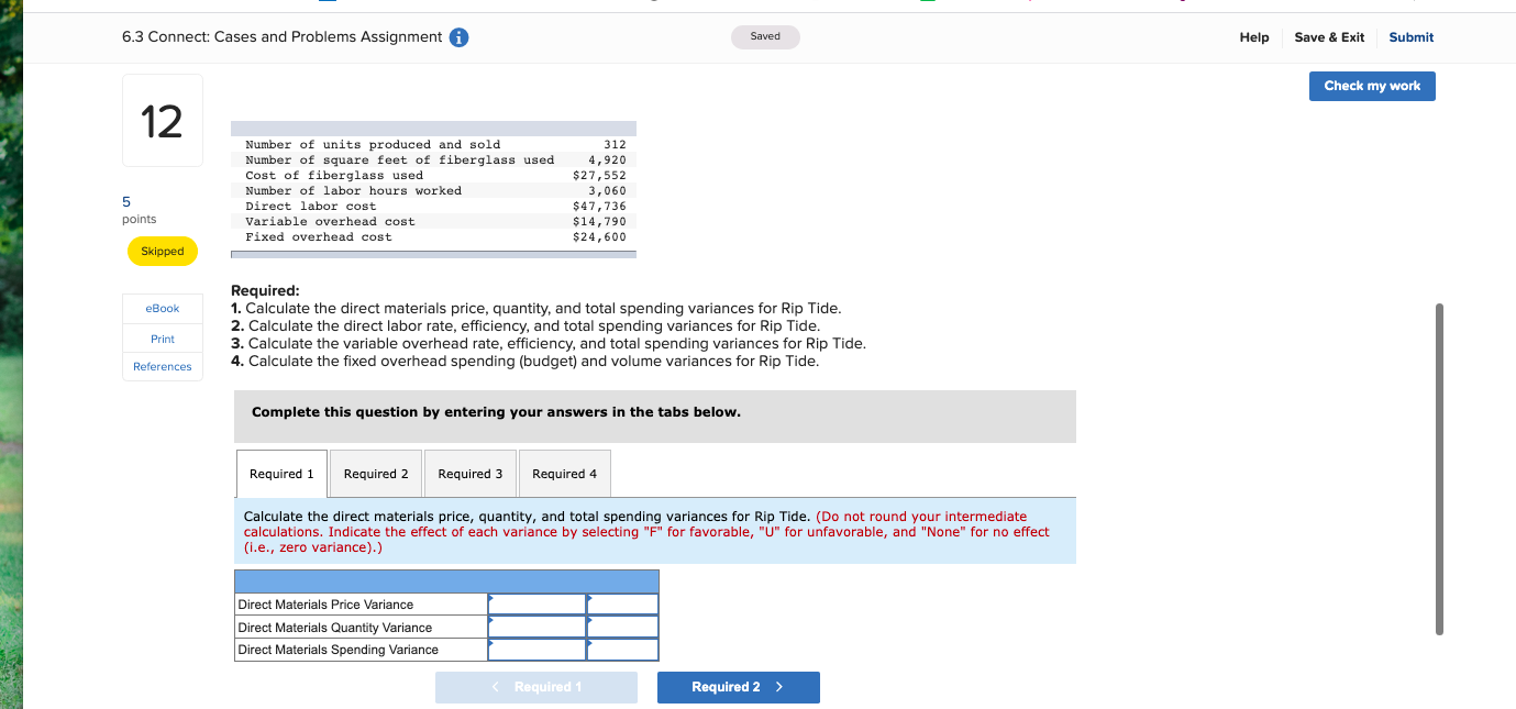 i Saved Help Save & Exit Check my 12 Standard Standard Price