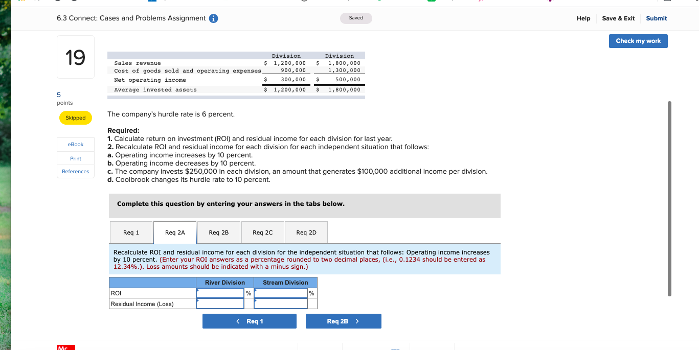 sq. ft. $ 5 Direct labor 10 hrs. $ 15 per hr.
