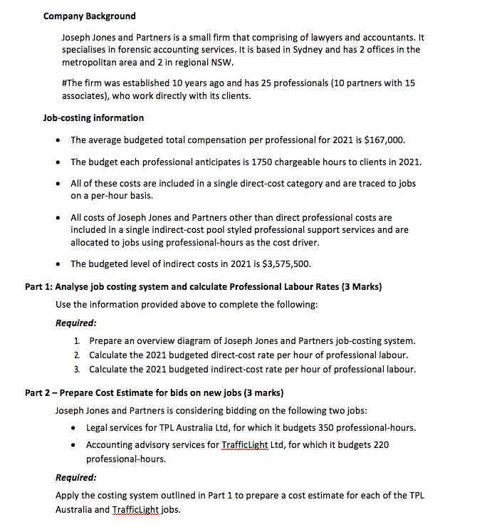 Assignment Weighting: 20% Due: Week 10 Instructions to Students: This assignment is