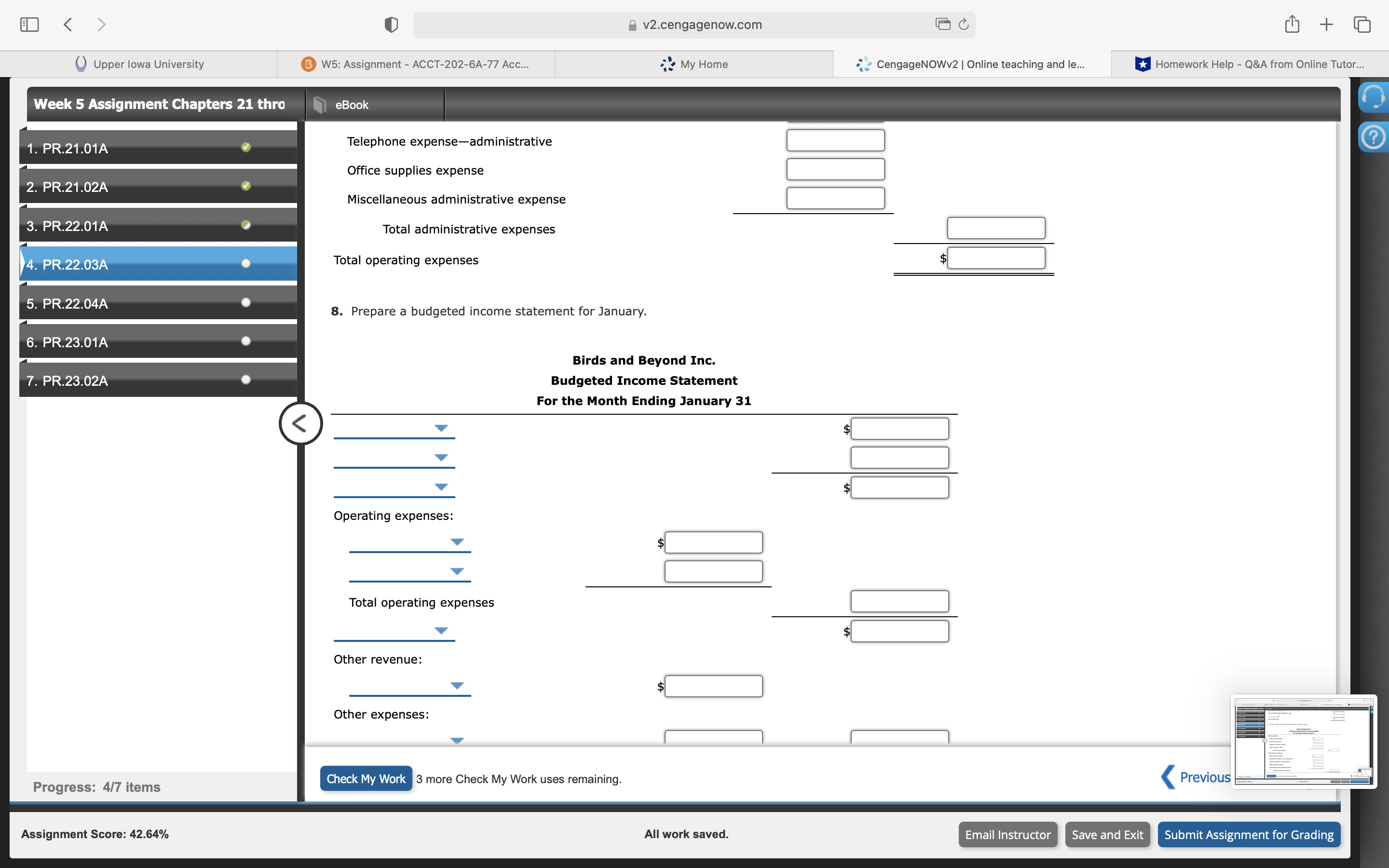 Plastic 420 lb. 7. PR.23.02A Finished prod Birdhouse 500 units at $28