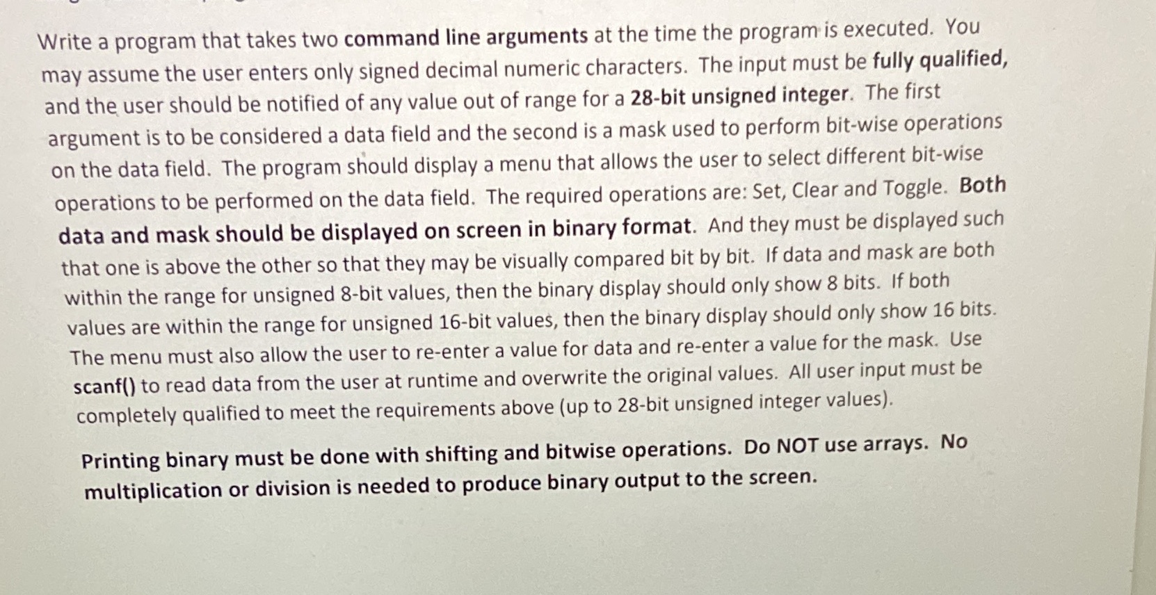 C programI want it to be able to compile with gcc and