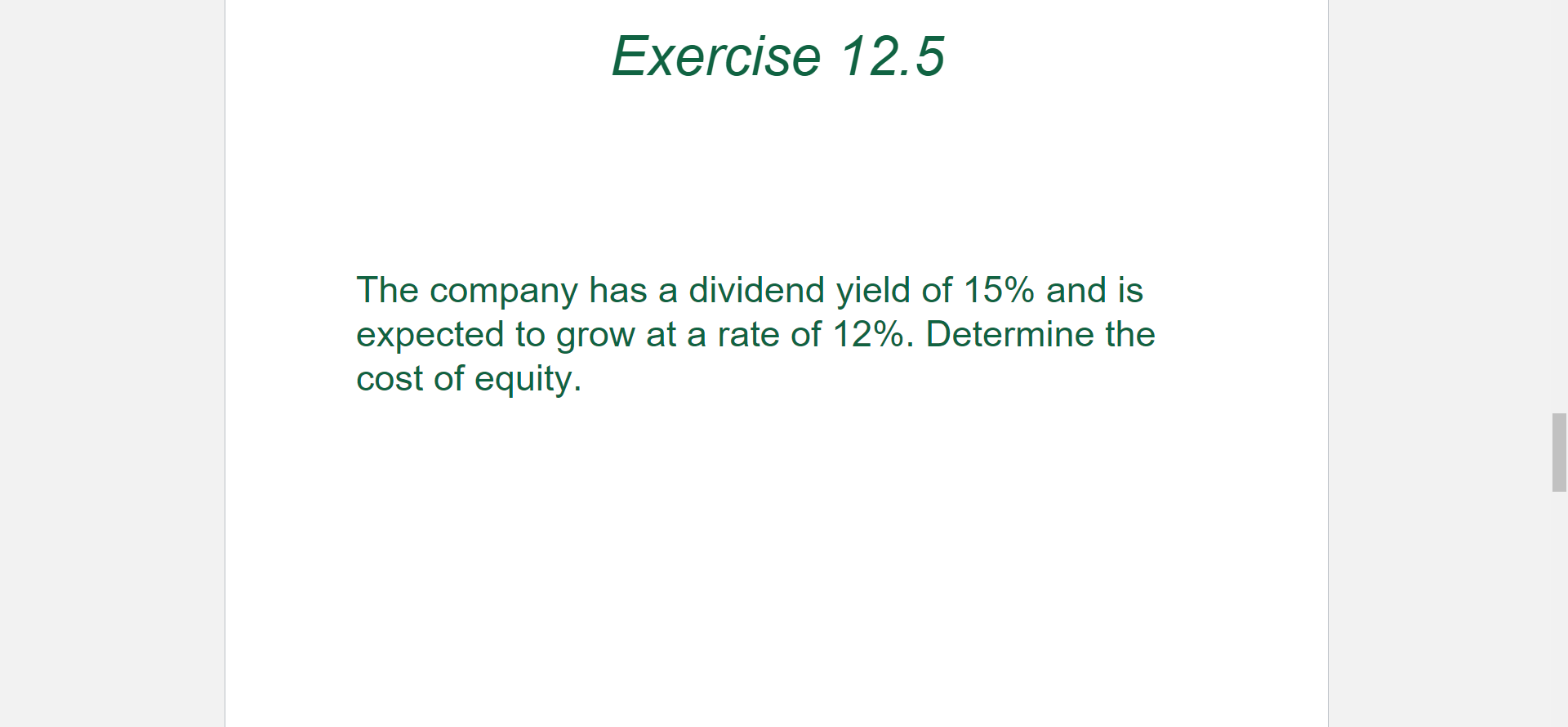 Can You please answer in excel and explain it in the step