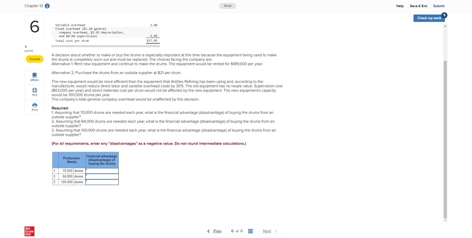 6 "In my opinion, we ought to stop making our own drums