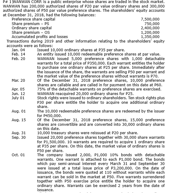 Please help me with this problem. Intermediate accounting is the subject. Thankyou.