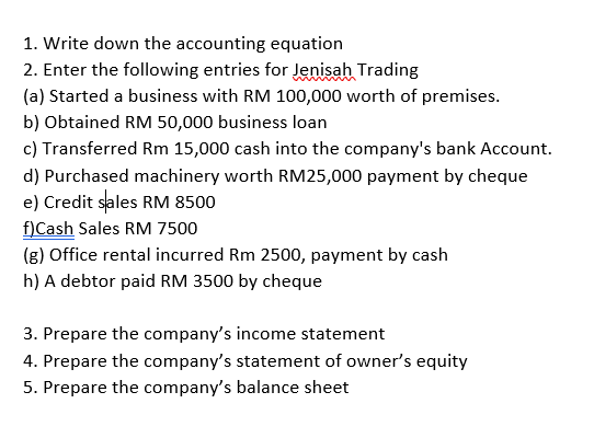 cash as capital 1\" Account 2'" Account o. Purchased fixtures and fittings