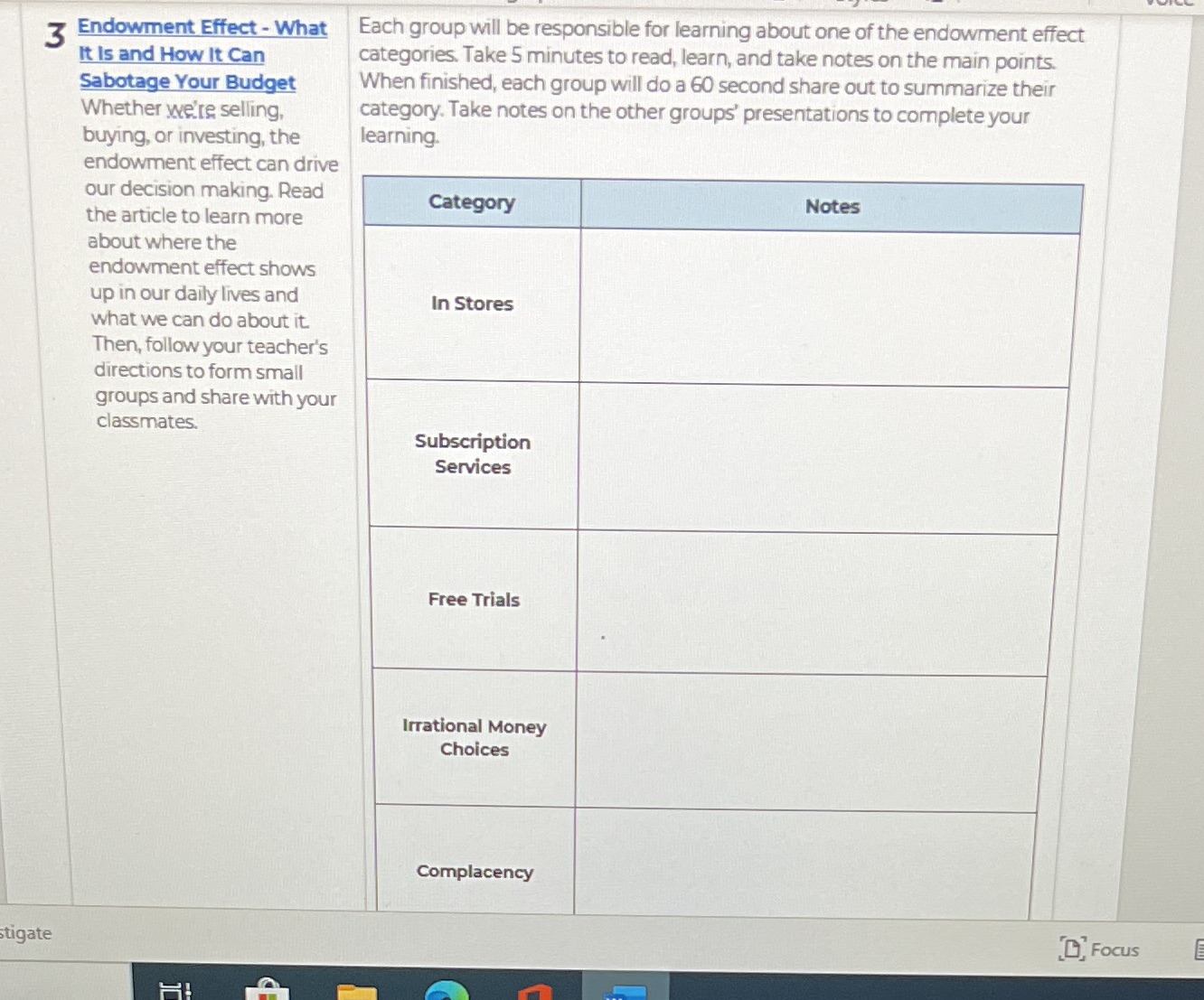Endowment effect Why would someone pay more than a dollar for a