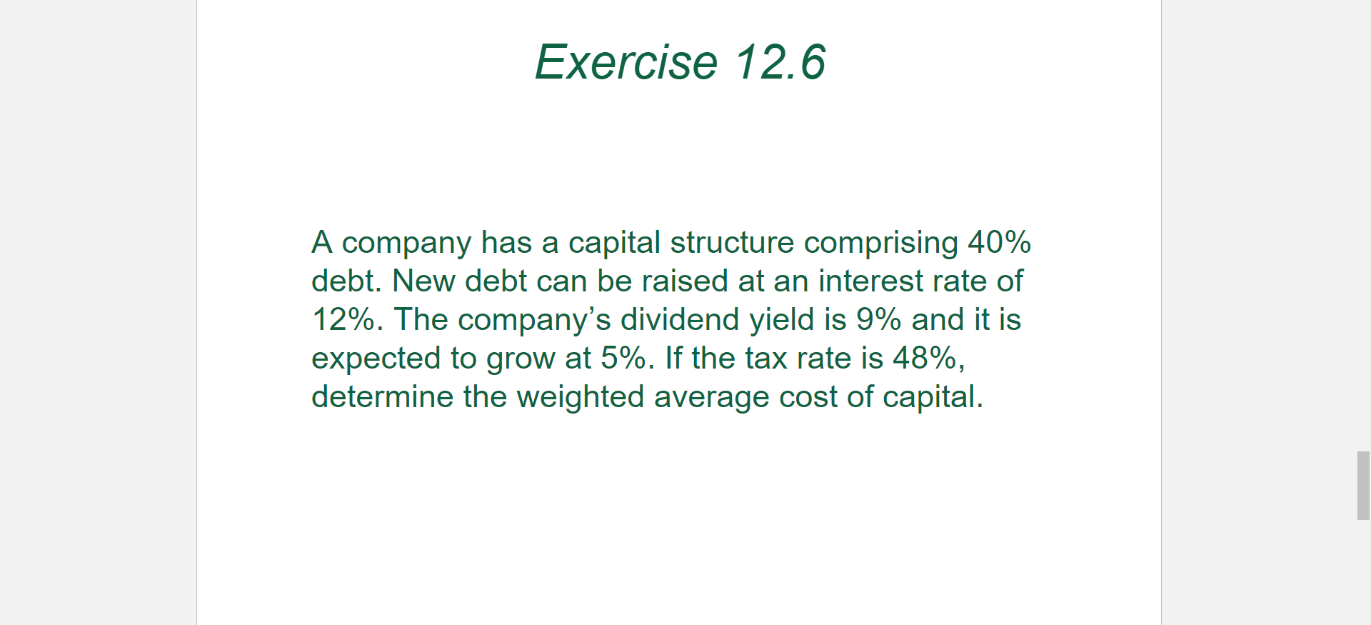 Can You please answer in excel and explain it in the step