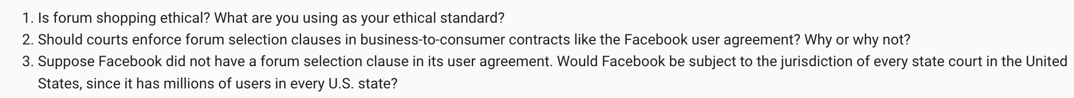 in place, namely the Erie Doctrine and other conict of law rules