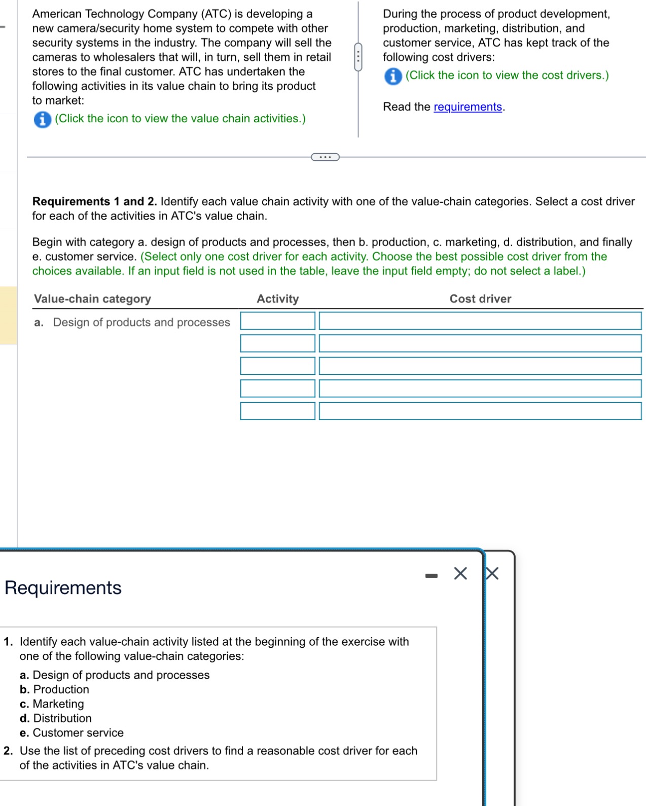 of product development, : new camera/security home system to compete with other