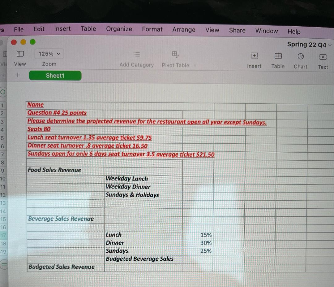 S File Edit Insert Table Organize Format Arrange View Share Window