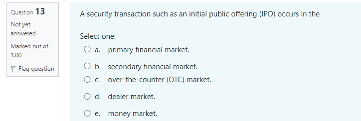 1.00 'F Flag question The average tax rate and the marginal tax