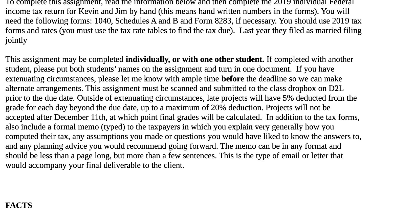 To complete this assignment, read the information below and then complete