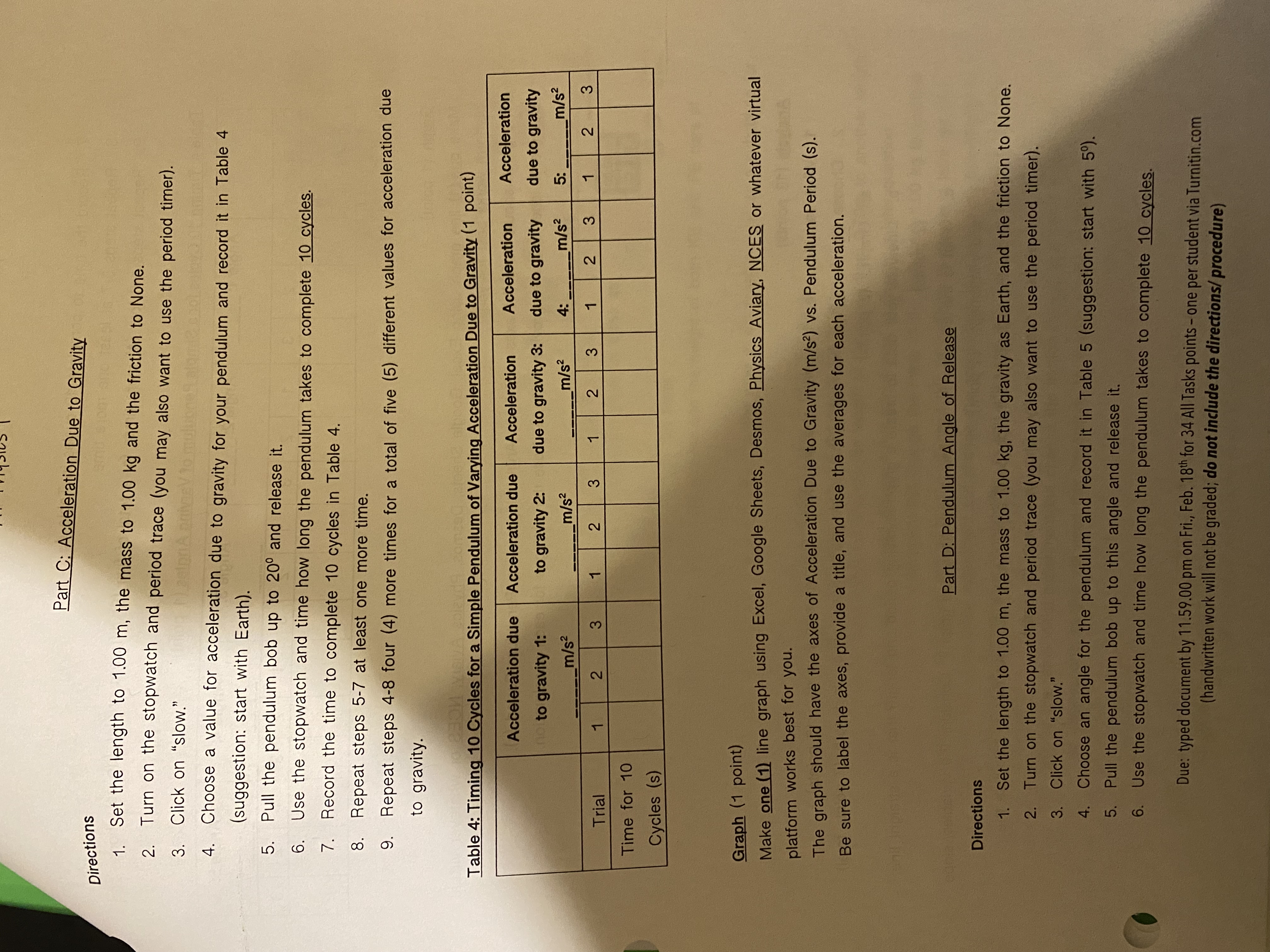 At the bottom left, turn on the ruler and the timer. 4.