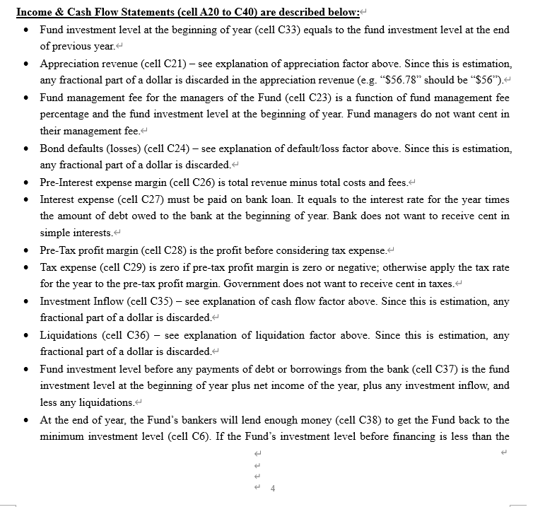 recently started a new fund called the Bond Fund at the end