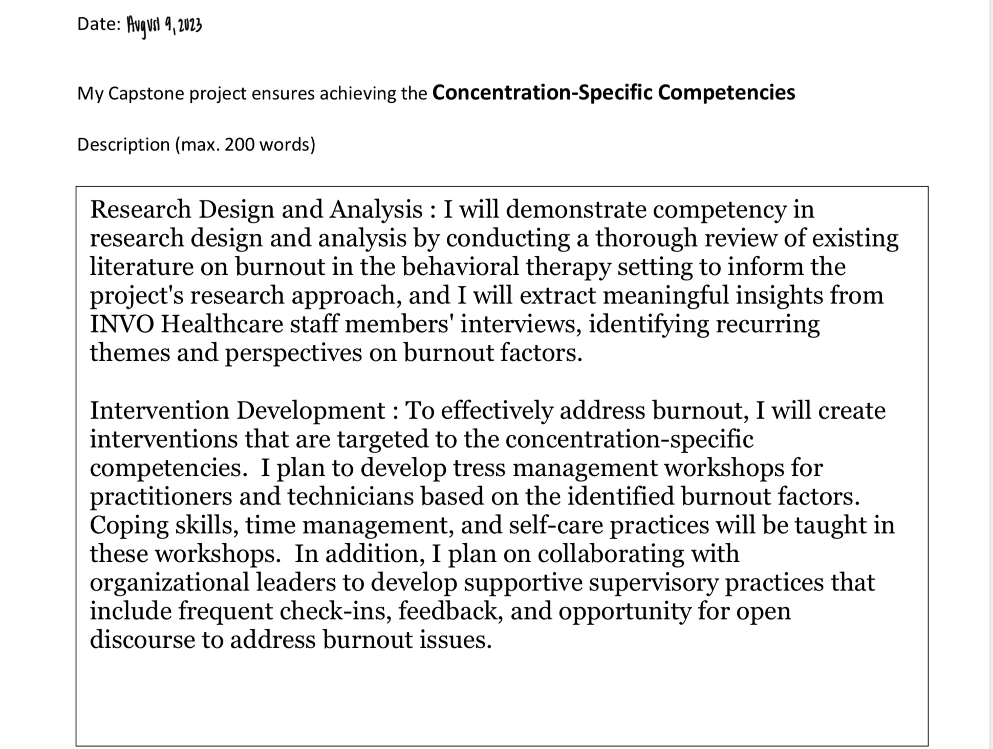 environment in which the project is important.AnanalysisofthestrengthandweaknessesofthepublishedliteratureiscruciaLGoals/ObjectiveSMethodology-studydesign,datasources,variables,andanalyticalframework.Note:Data analysis must be performed using