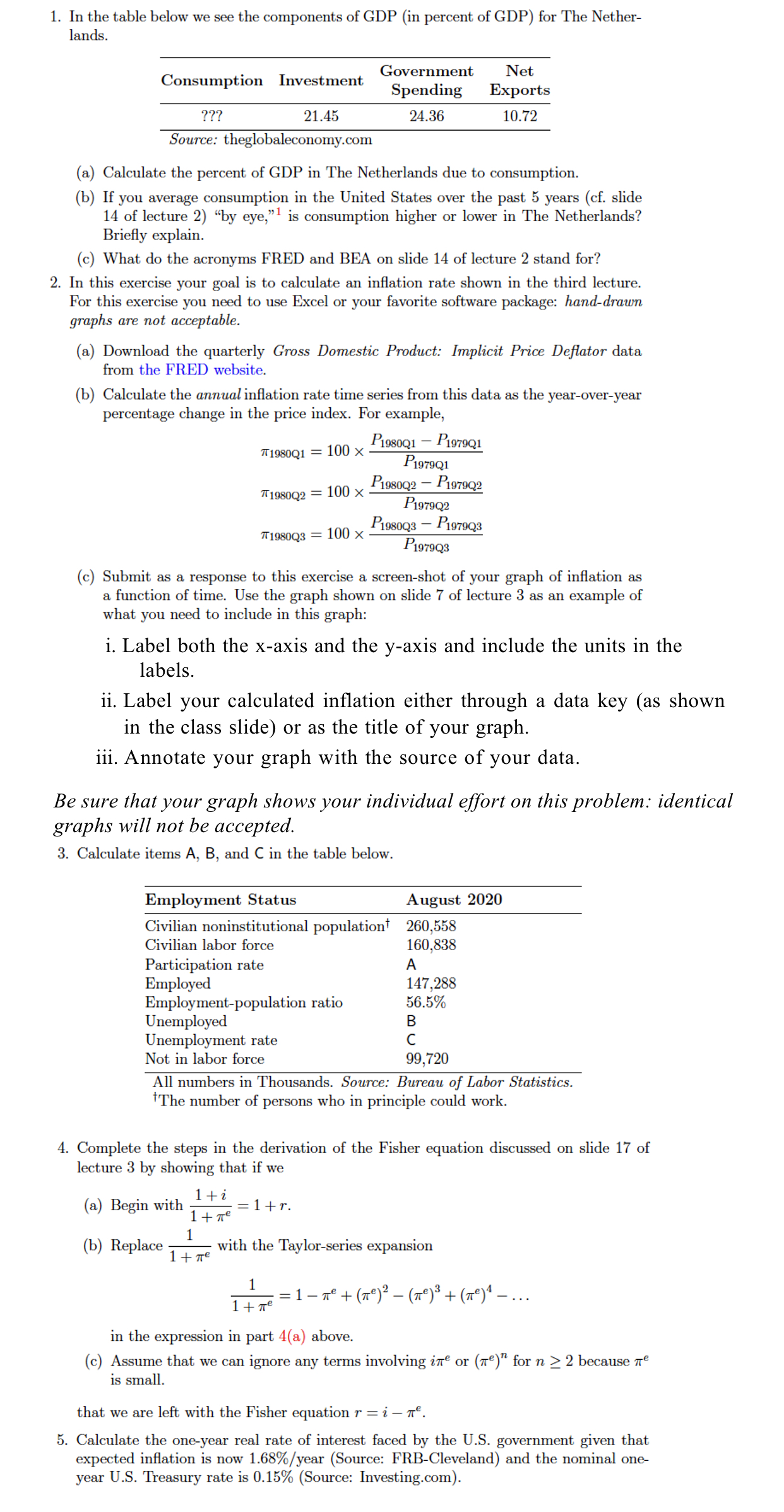 Please answer the five questions in the attached image 1. In