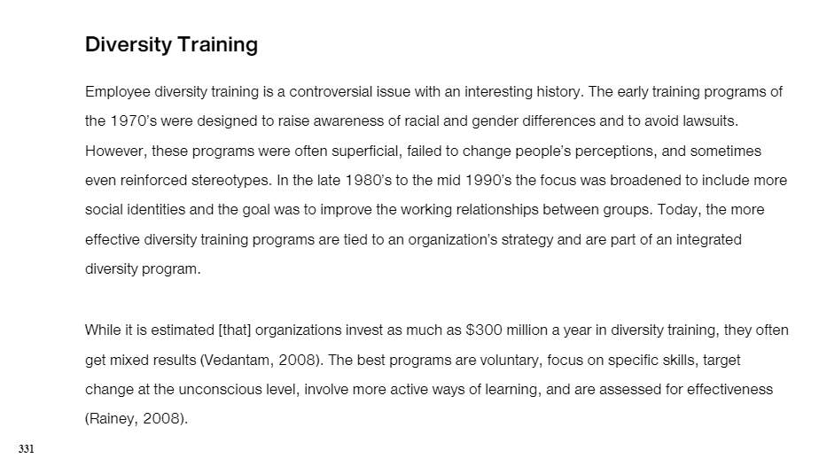 for results, providing constant reinforcement, and making change intentional idiversityinccom, n.d.l. To