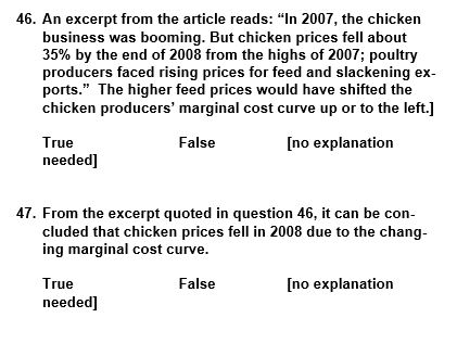 up and running for question 44. \f\f\f