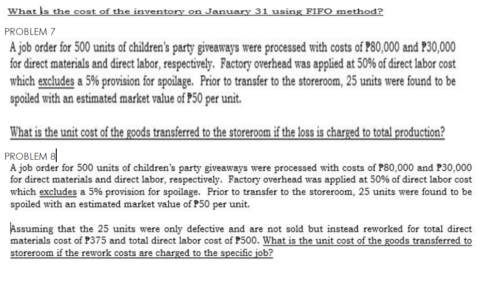 rating helpful to tutors. PROBLEM 6 Lockout Company revealed the following inventory