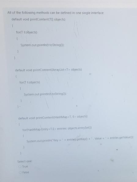 I = (int x) -> { for(int i=0;i objects) fort tobject) System
