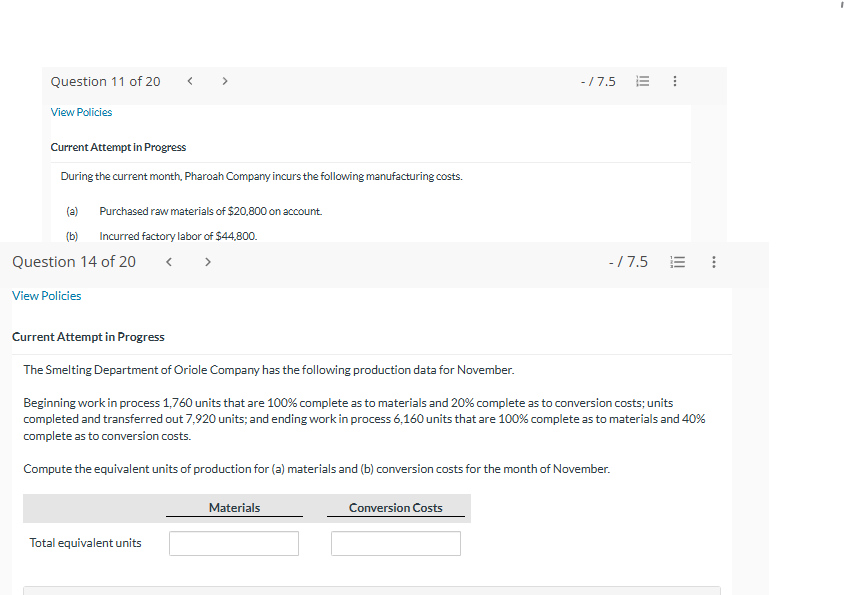 Work Cost of Manufacturing in Process in Process Goods Costs (Jan. 1)