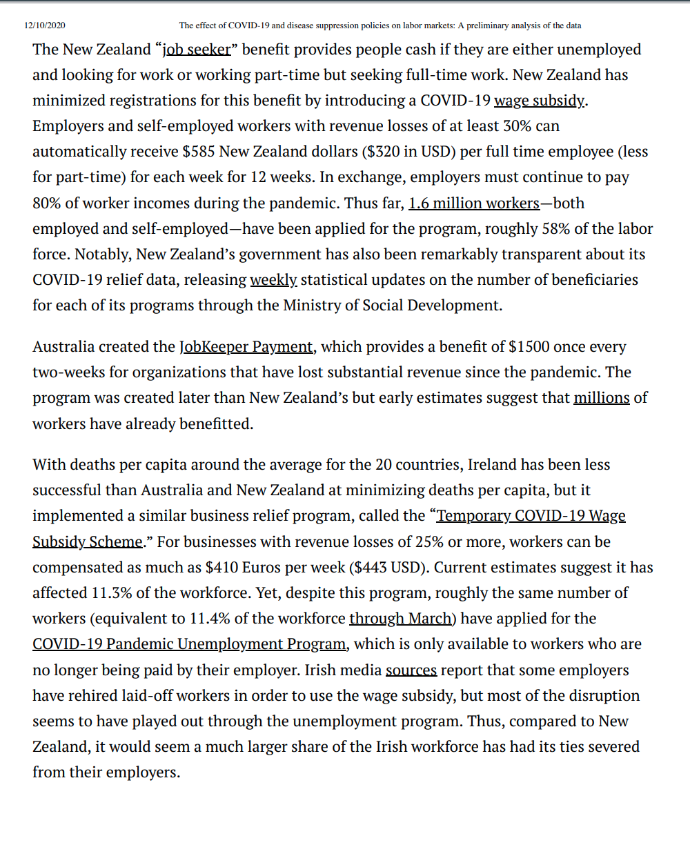 defray most of the costs of furloughing workers and keep them connected