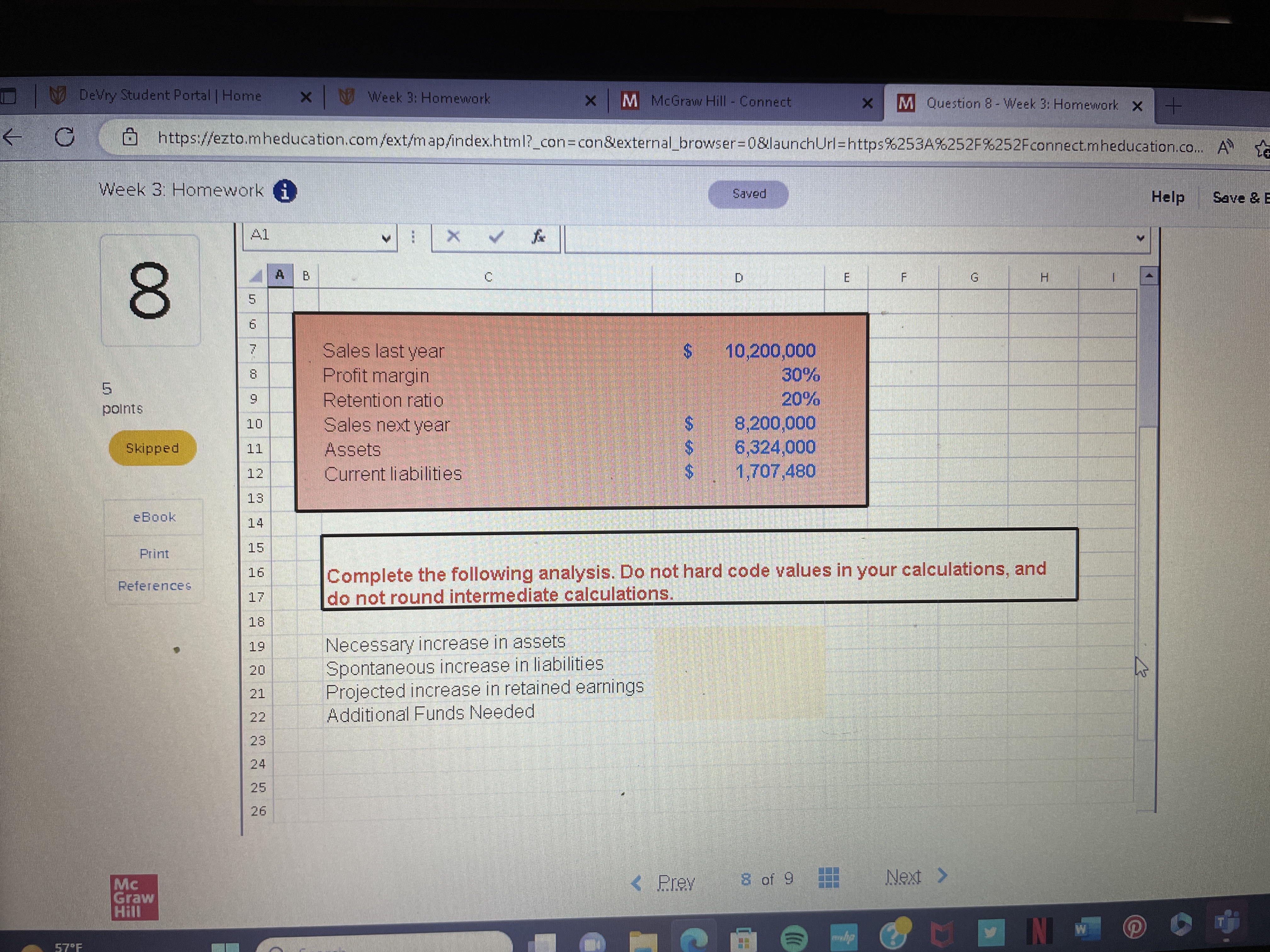 that Gyp Sum Industries currently has the balance sheet shown below, and