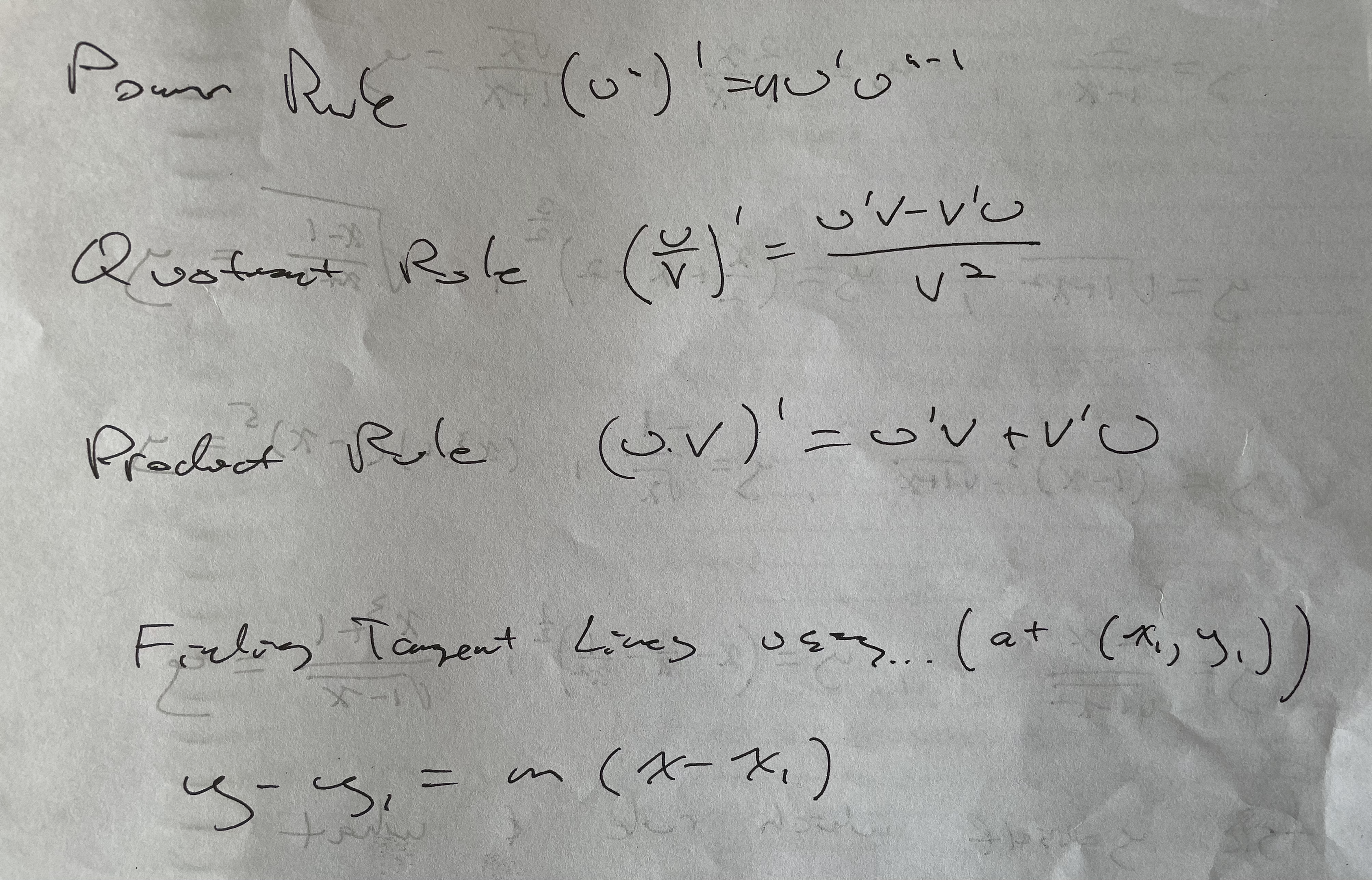V 2 Product Rule ( U. V ) = 0'V+ V'S