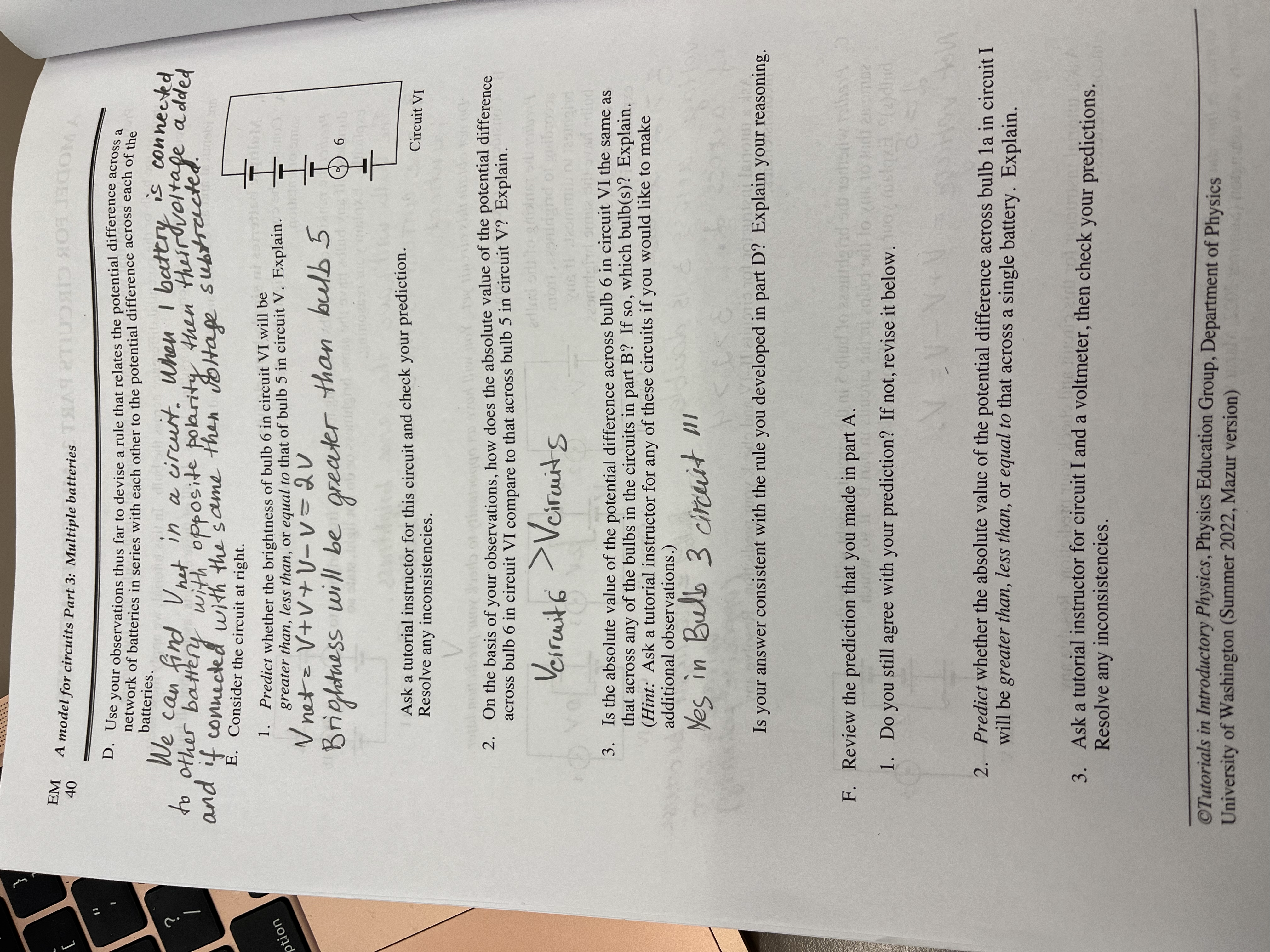 Since bulb la is connected to both a ss a he positive