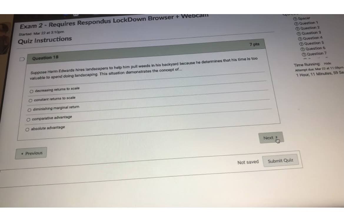 Help with the question please Exam 2 - Requires Respondus LockDown Browser