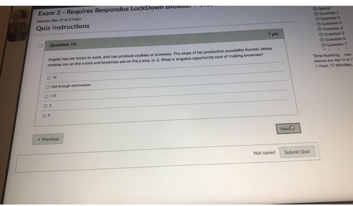 Question 2 Question 3 D Question 18 7 pts Question 4 Question