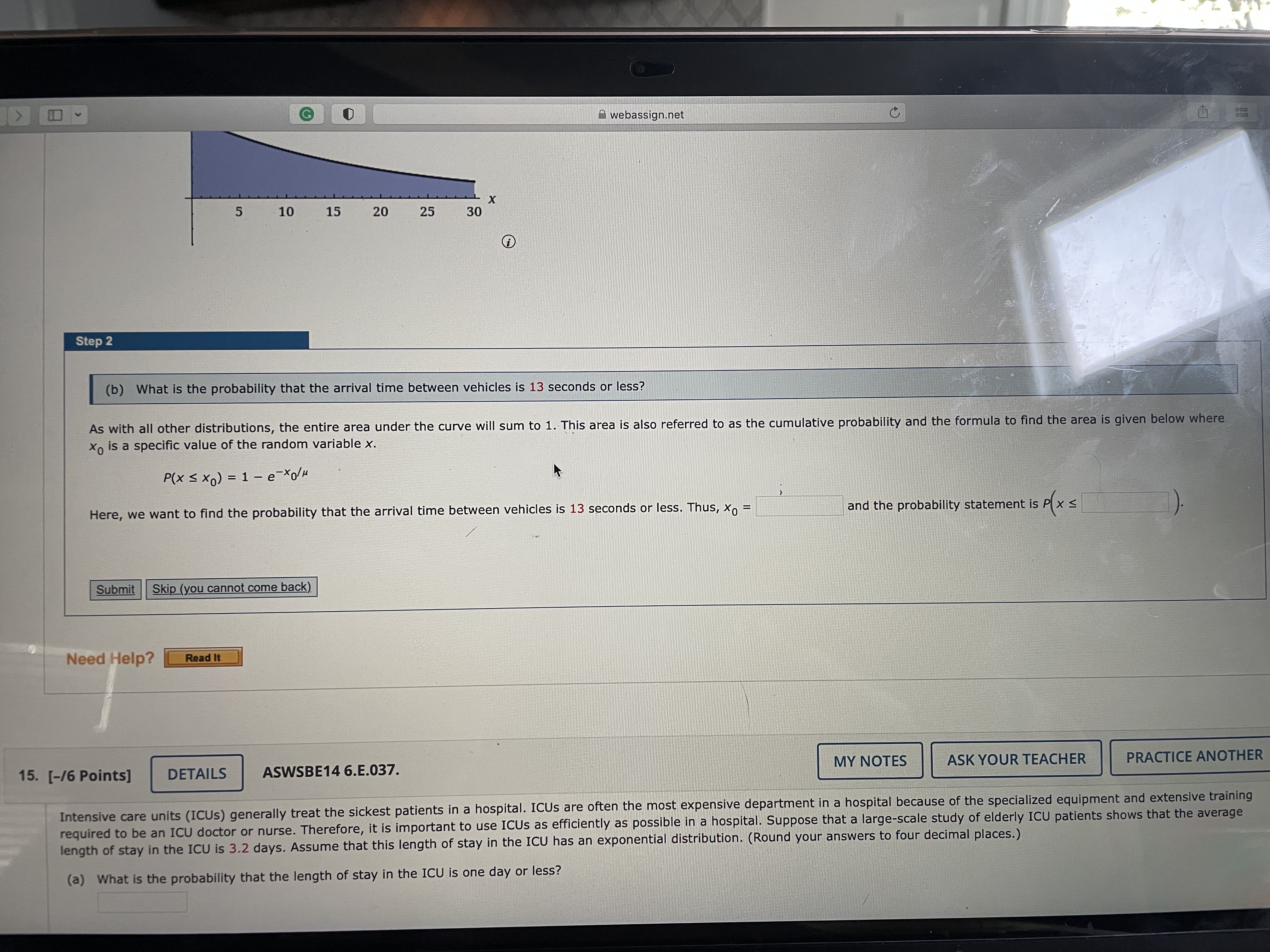 a webassign.net C - X 5 10 15 20 25 30