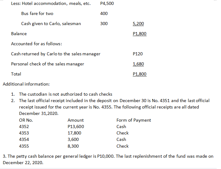 Answer format: a. Amount- PHP 10,500 b. Gain/ increase- PHP 10,500 c.