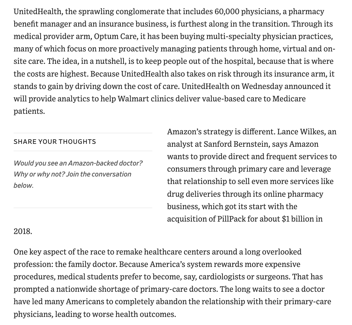 ill attach the link but will also include screenshots of the articles