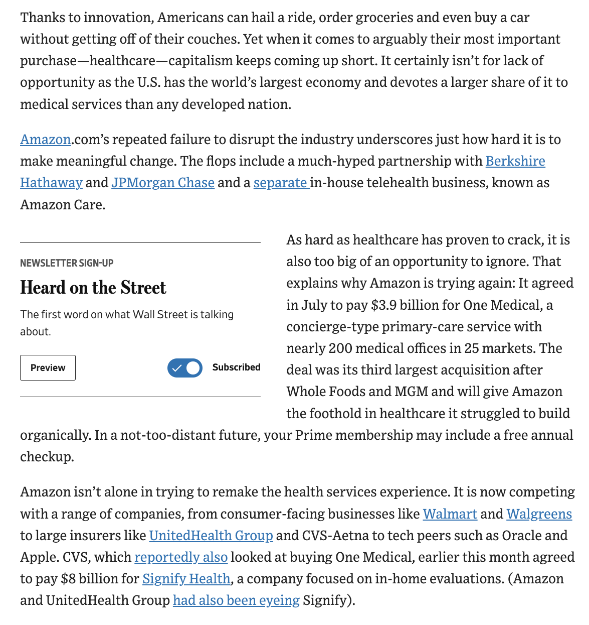 story and your opinion on it.2. Why is the story relevant to