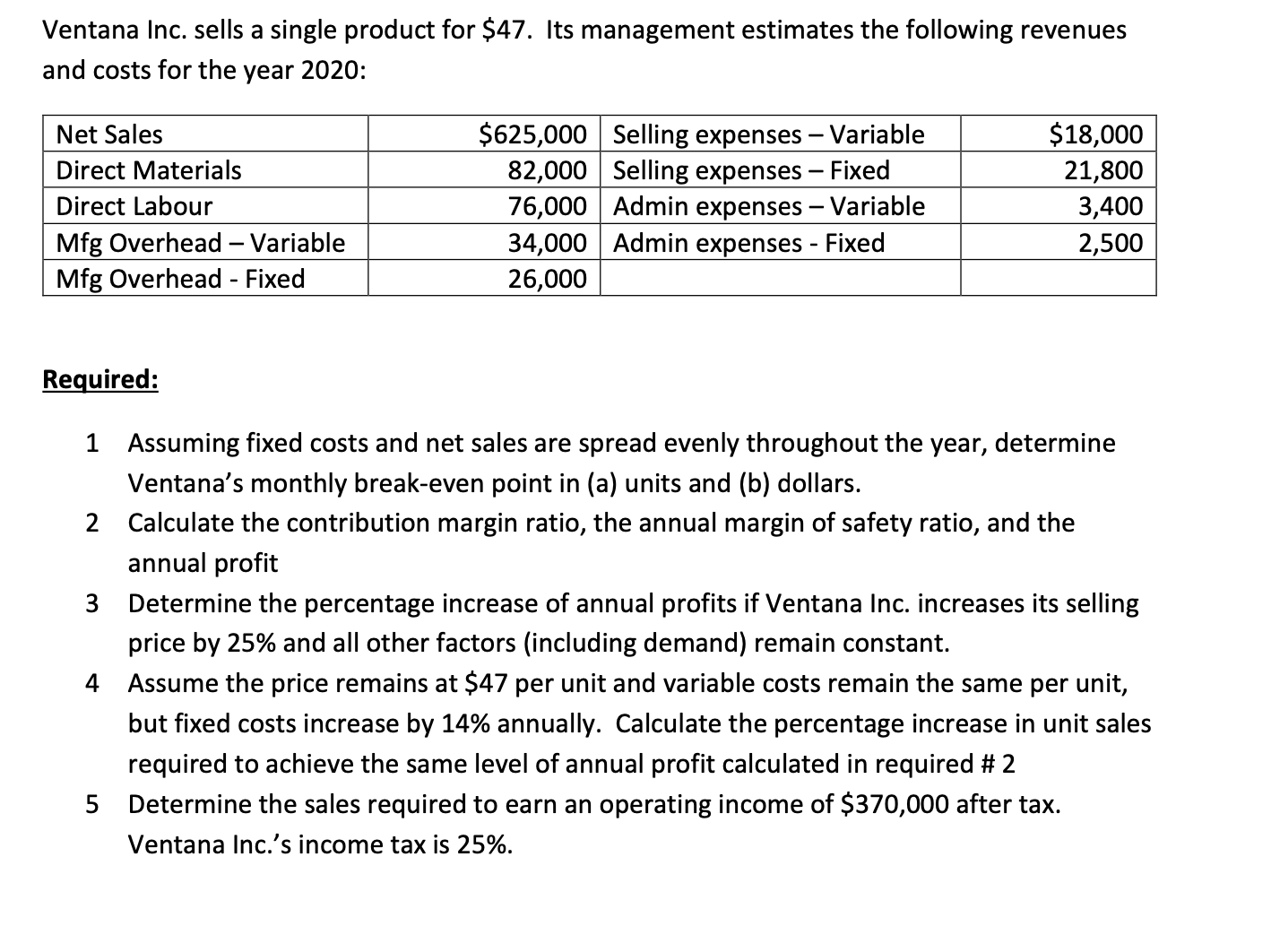 If you could please help me understand and solve this question step