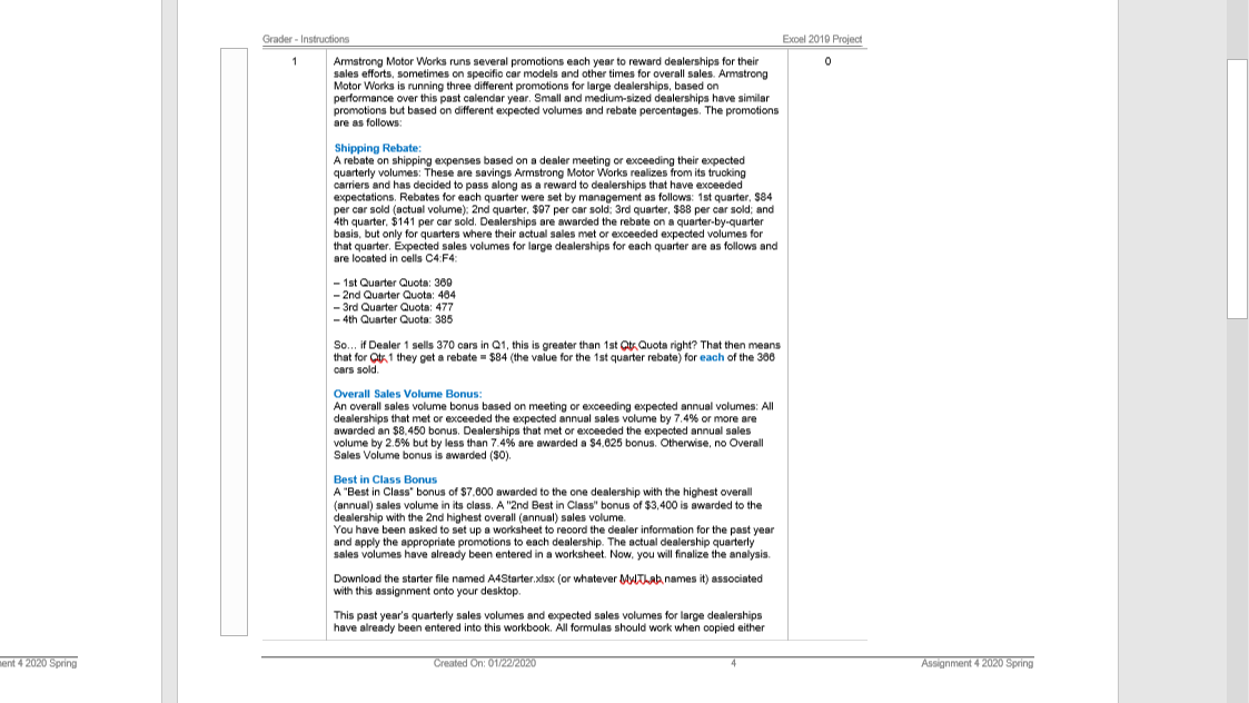 How do you do these steps into the excel sheet? Grader -