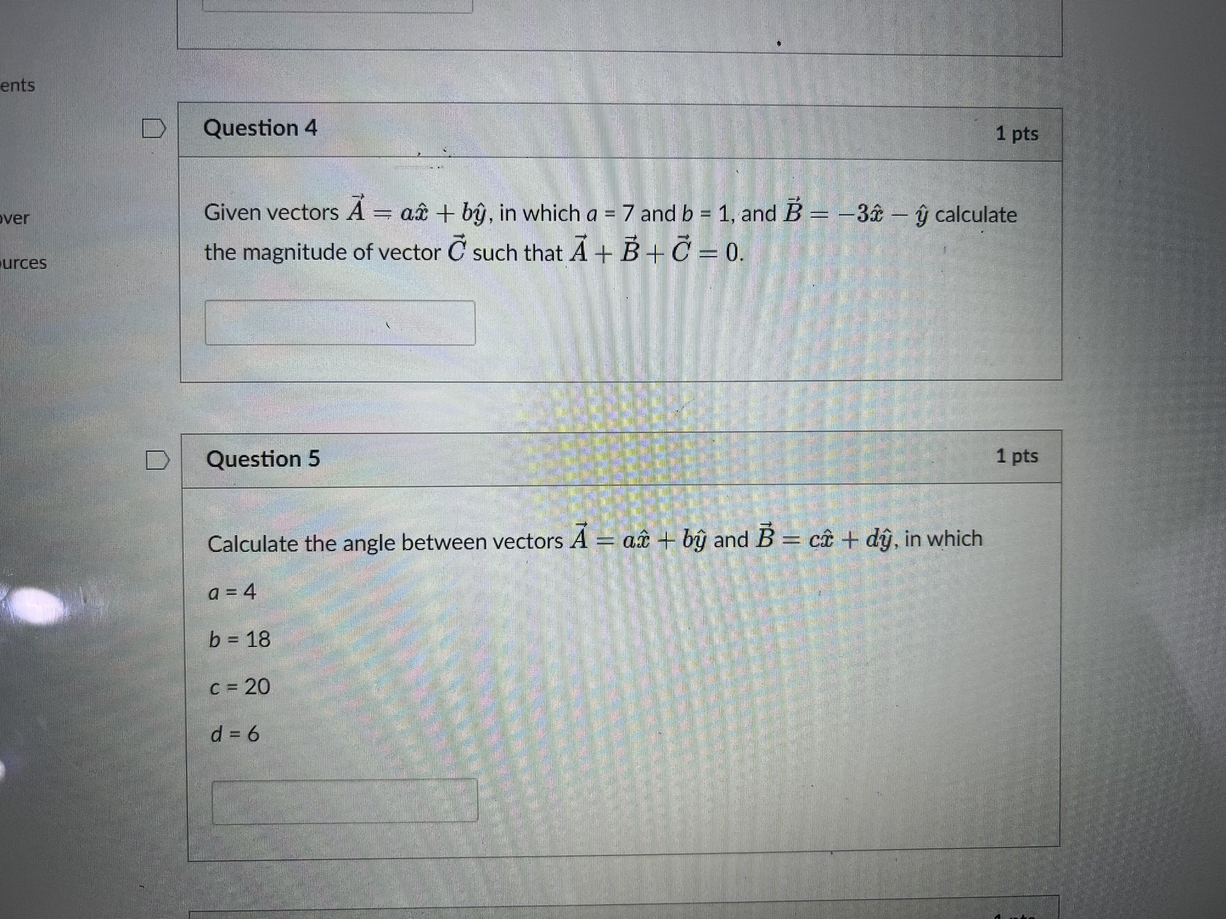 a function of the length, in m. Plot this data in an