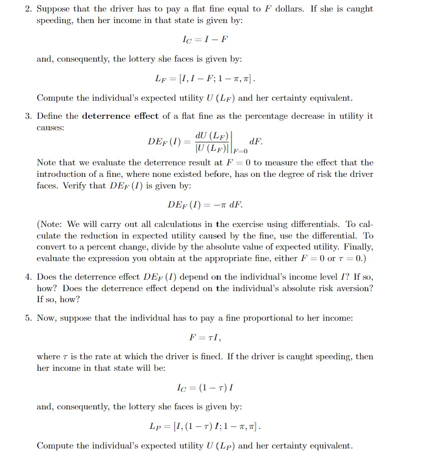 Please answer #5Suppose, to begin, that an individual has a state sub-utility