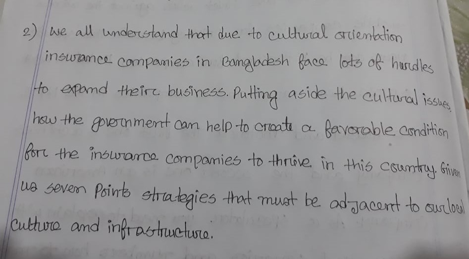 Solve this plz 2 ) we all understand that due to cultural